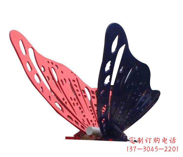 内江精致纯粹,不锈钢蝴蝶雕塑