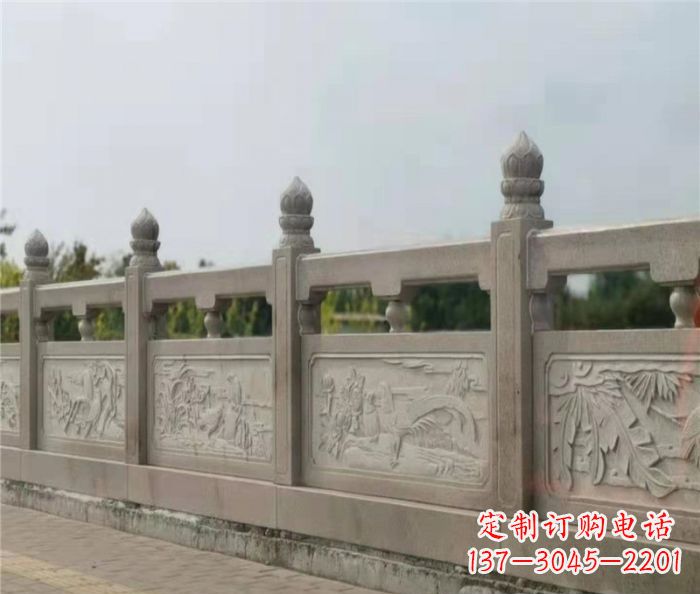 内江泰山大理石浮雕栏板雕塑