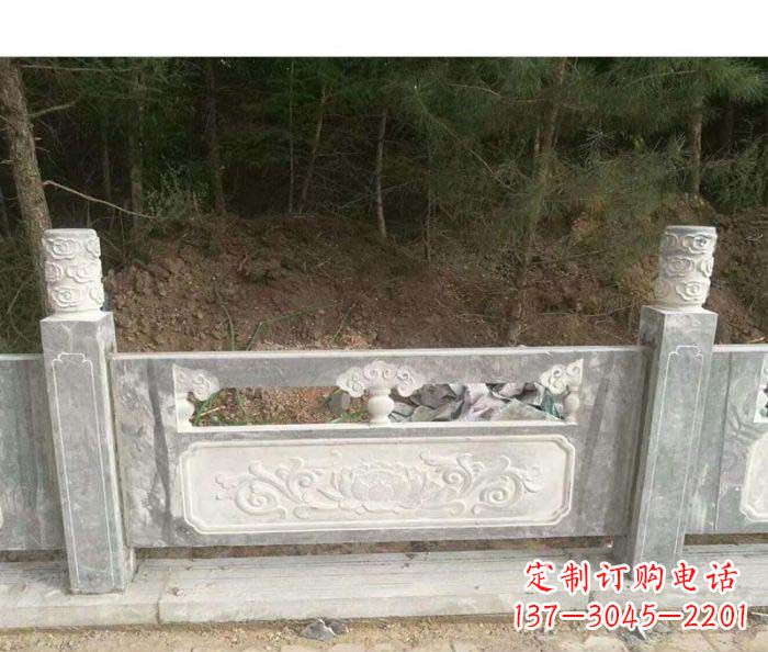 内江大理石栏板石雕艺术品