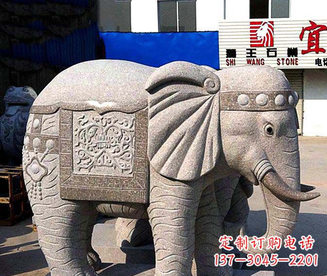 内江高品质缅甸大象雕塑