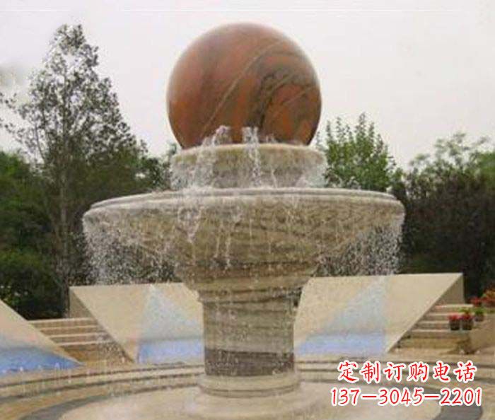 内江精致禅意风水球雕塑