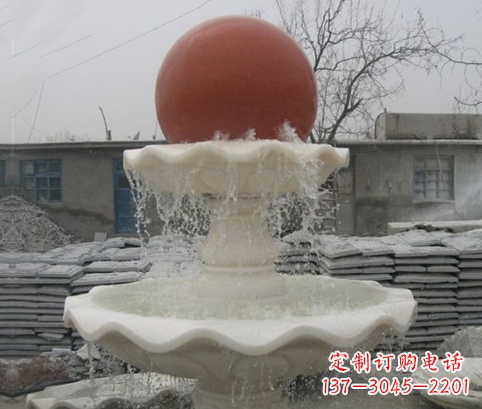 内江精美风水球石雕