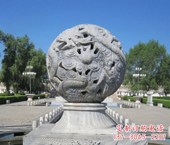 内江喷泉石雕塑,营造雅致公园景观