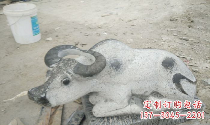 内江公园景观孺子牛石雕