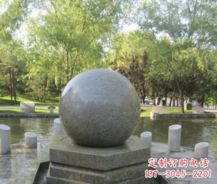 内江悠久象征——精致风水球石雕
