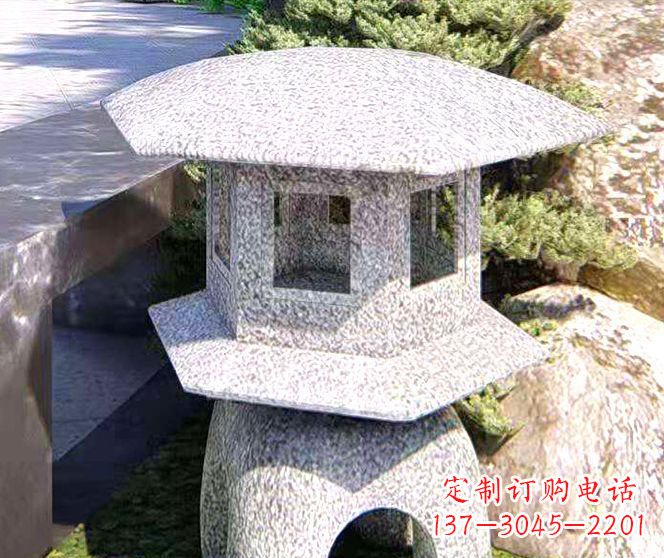 内江石头雕塑灯——点亮公园之美