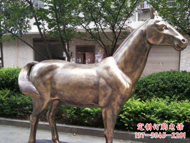 内江精美铜雕动物
