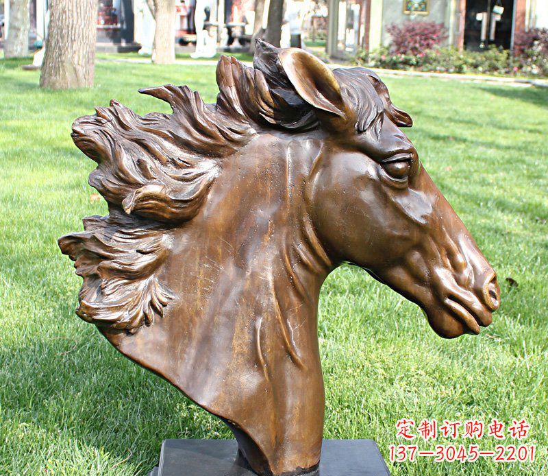 内江马头铜雕工艺品