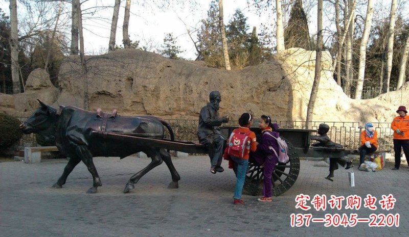 内江传承历史,记录岁月——领雕塑定制小孩雕塑