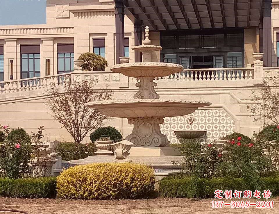内江公园喷泉鱼石雕