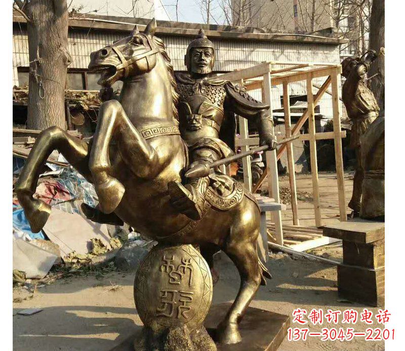 内江高雅骑马雕塑