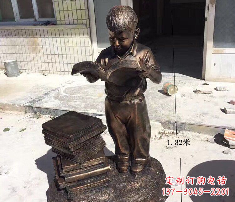 内江杰出的小孩铜雕