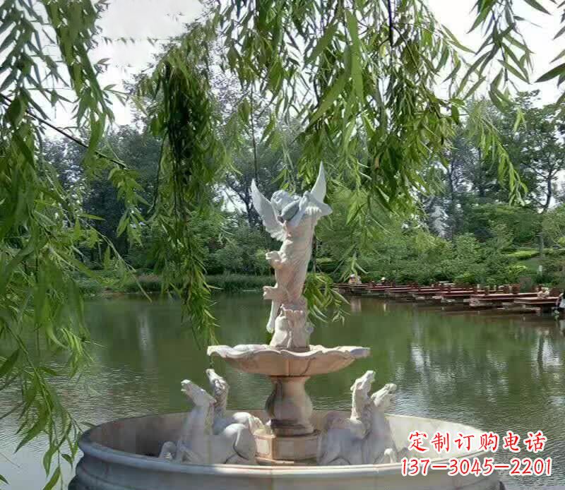 内江公园天使景观石雕