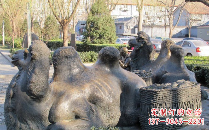 内江特大型骆驼铜雕