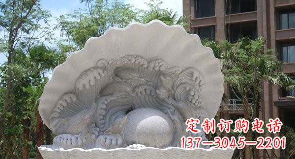 内江城市公园小区经典喷泉石雕