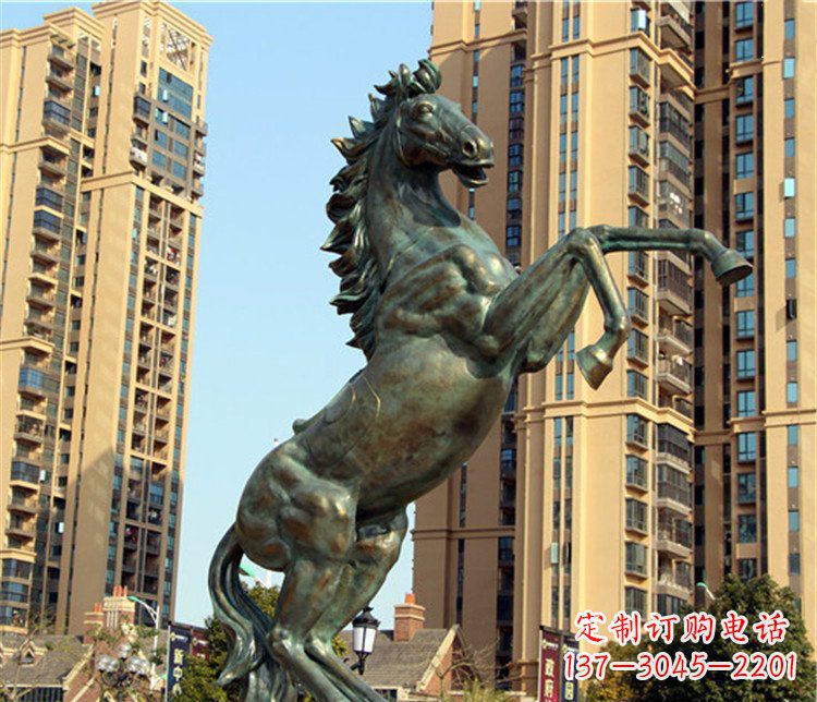内江中领雕塑充满细节的动物铜雕
