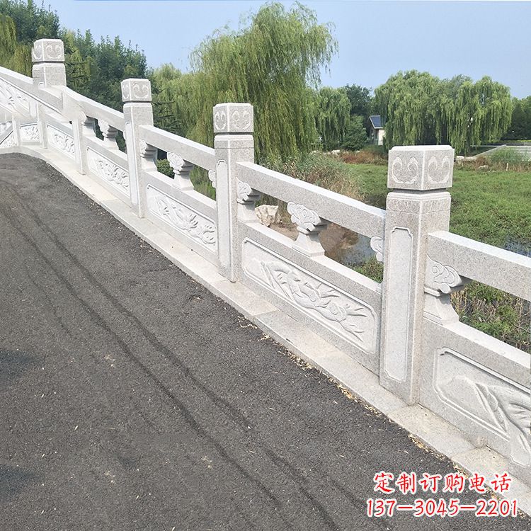内江独特的大理石栏杆护栏雕塑,让公园更加精致