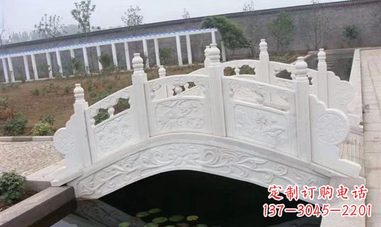 内江精美雕刻的拱桥石雕户外摆件,装点您的园林景观
