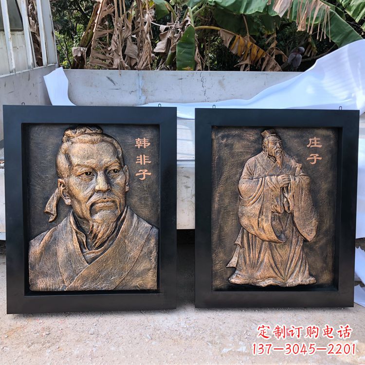 内江中领雕塑专业的古代历史名人头像雕塑定制