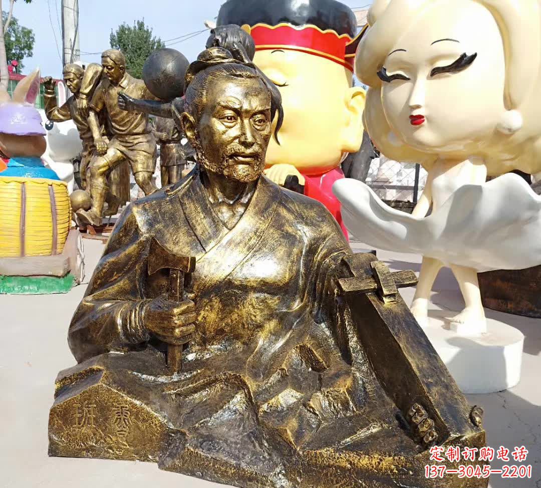内江精美绝伦的鲁班铜雕,带您领略古典艺术美学