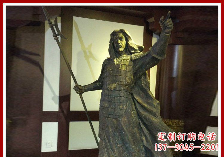 内江传神的古代名人雕塑