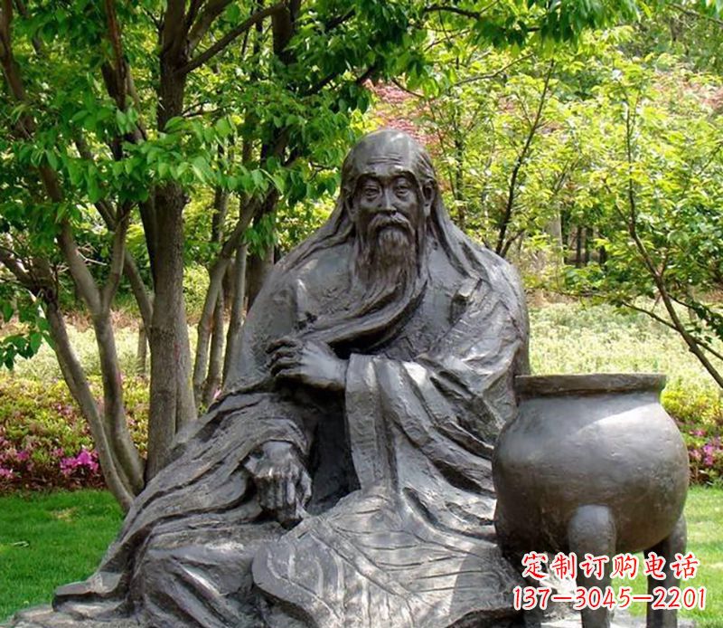 内江中领雕塑精美名人铜雕塑