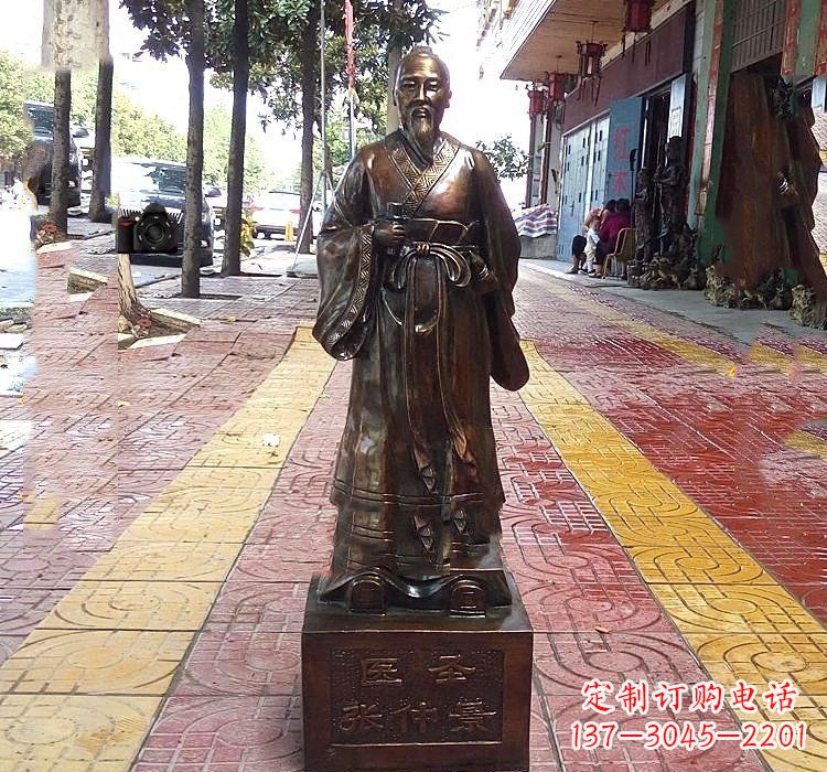 内江张仲景全新铜雕系列