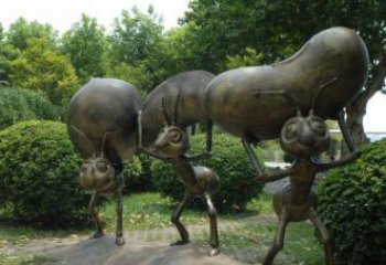 内江精美蚂蚁铜雕塑