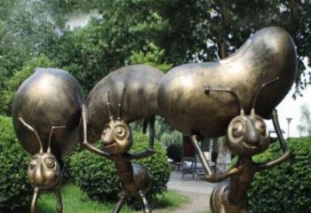 内江雕刻精灵——蚂蚁铜雕