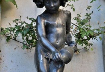 内江唯美少女雕塑——在公园中给清新的景观增添一抹生机