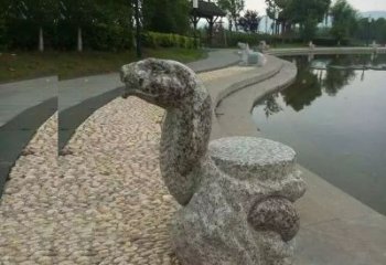 内江中领雕塑-十二生肖蛇石雕