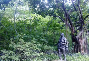 内江铜雕西方女人人物雕塑