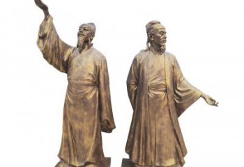 内江中领雕塑-传承古代文人雅士李白雕塑