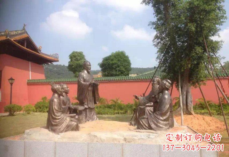 内江经典经典,传承孔子之魅力——孔子铜雕