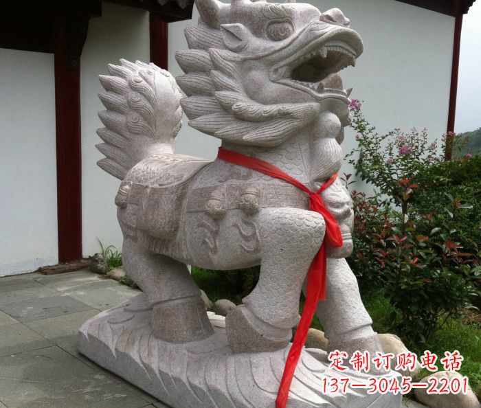 内江古典神麒麟石雕,令人叹为观止的精美艺术