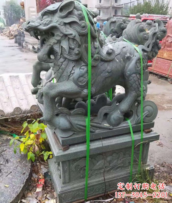 内江麒麟之美——灵动古典古朴的古代神兽石雕