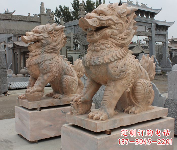 内江尊贵的古典麒麟雕塑