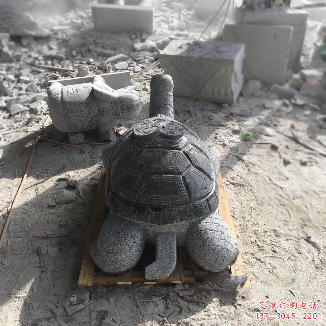 内江精致定制:古代石雕乌龟