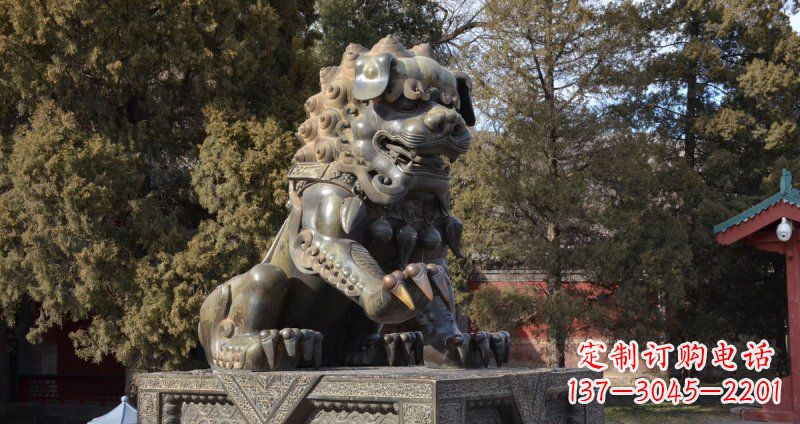 内江故宫狮子雕塑,展现古代文化之美