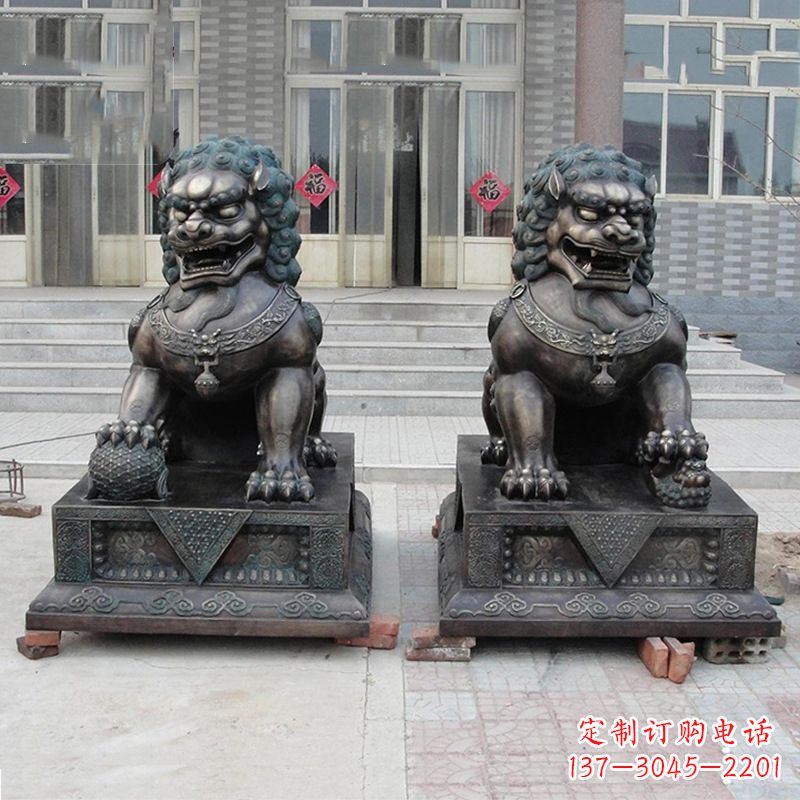 内江故宫狮子雕塑,精美绝伦,给您不一样的视觉享受