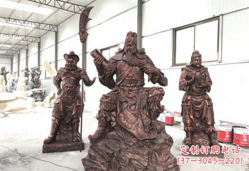 内江雕刻关公,传承历史文化