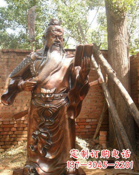 内江全新关公铜雕,让你的收藏更个性!
