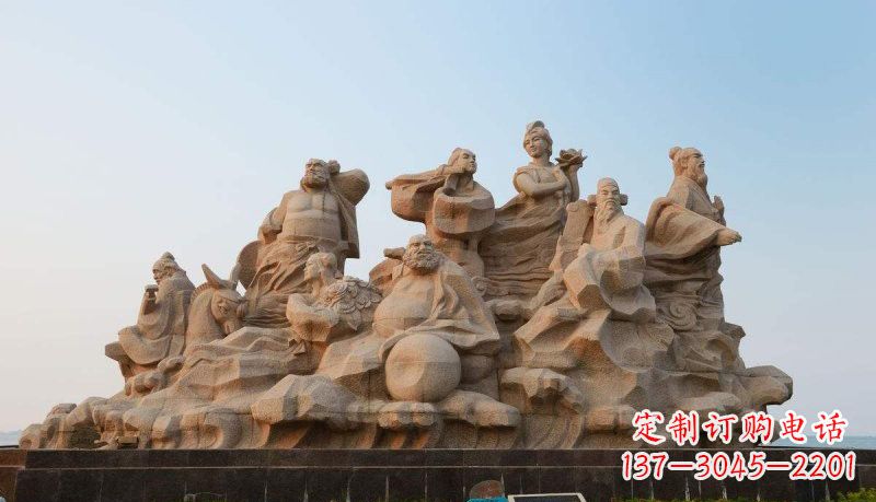 内江专业定制八仙过海雕塑