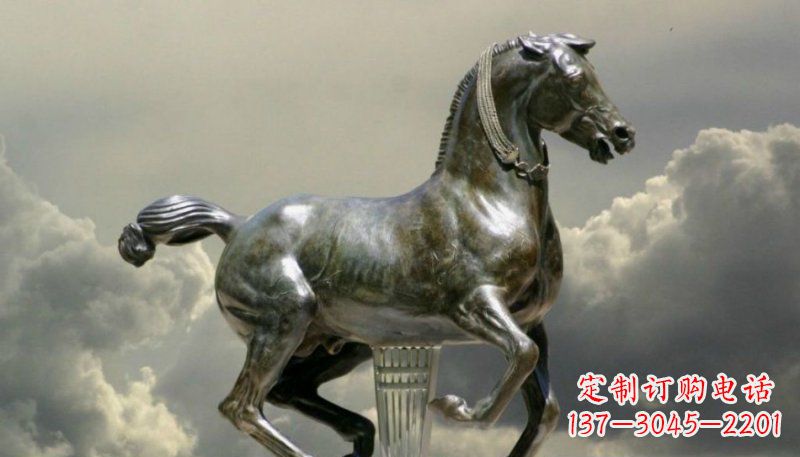内江广场奔马景观铜雕