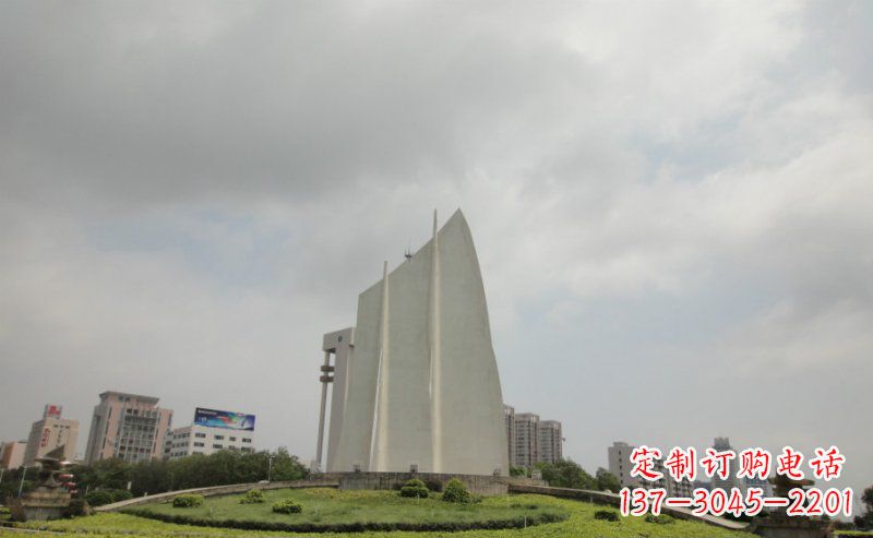 内江中领雕塑:让你的空间更英伦风——不锈钢抽象船帆雕塑