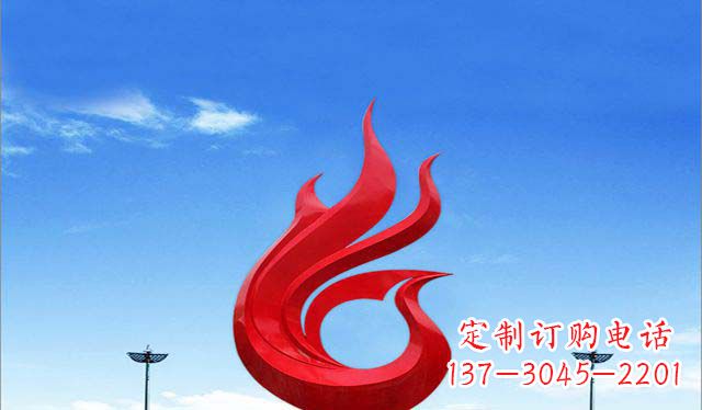 内江优雅定制,高贵不锈钢凤凰雕塑