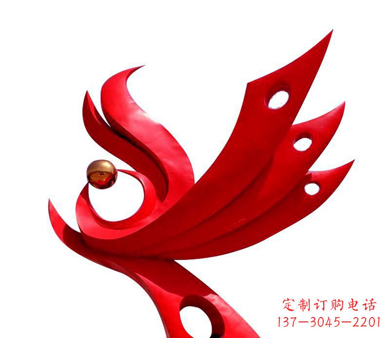 内江凤凰雕塑,装点你的社区