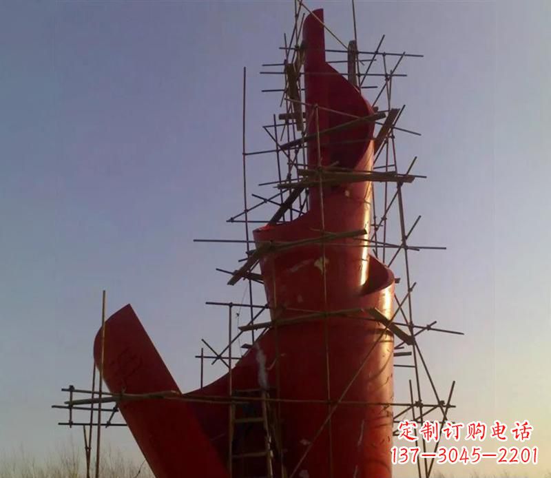 内江不锈钢火炬景观雕塑