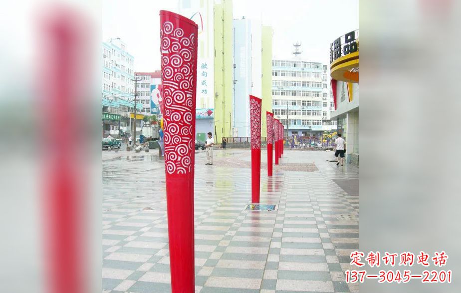 内江精致的不锈钢火炬雕塑
