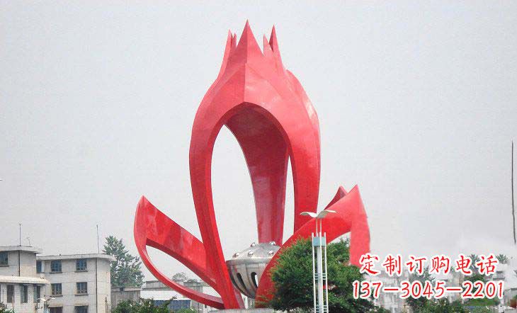 内江中领雕塑:莲蓬雕塑,营造神秘艺术气息